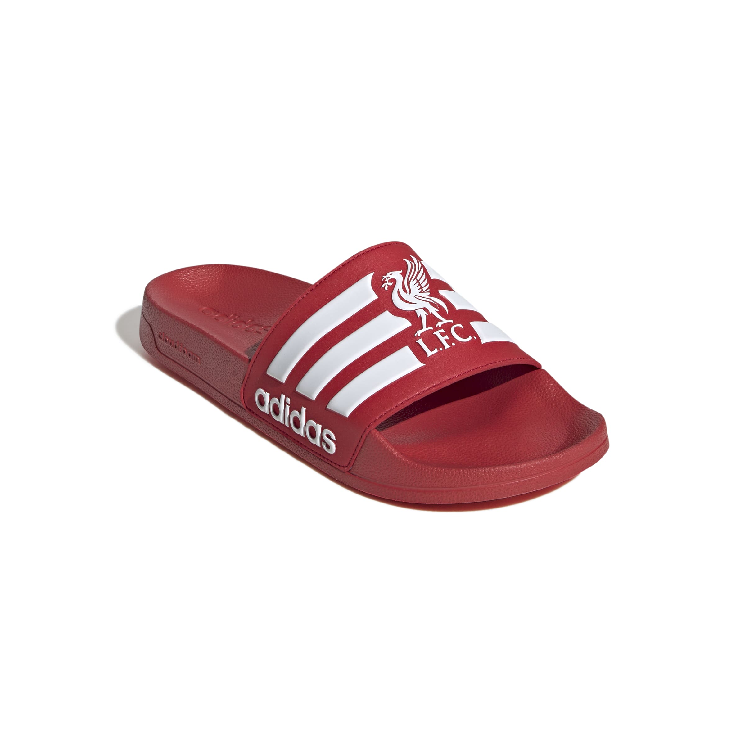 Liverpool Adidas slippers Adilette rood/wit