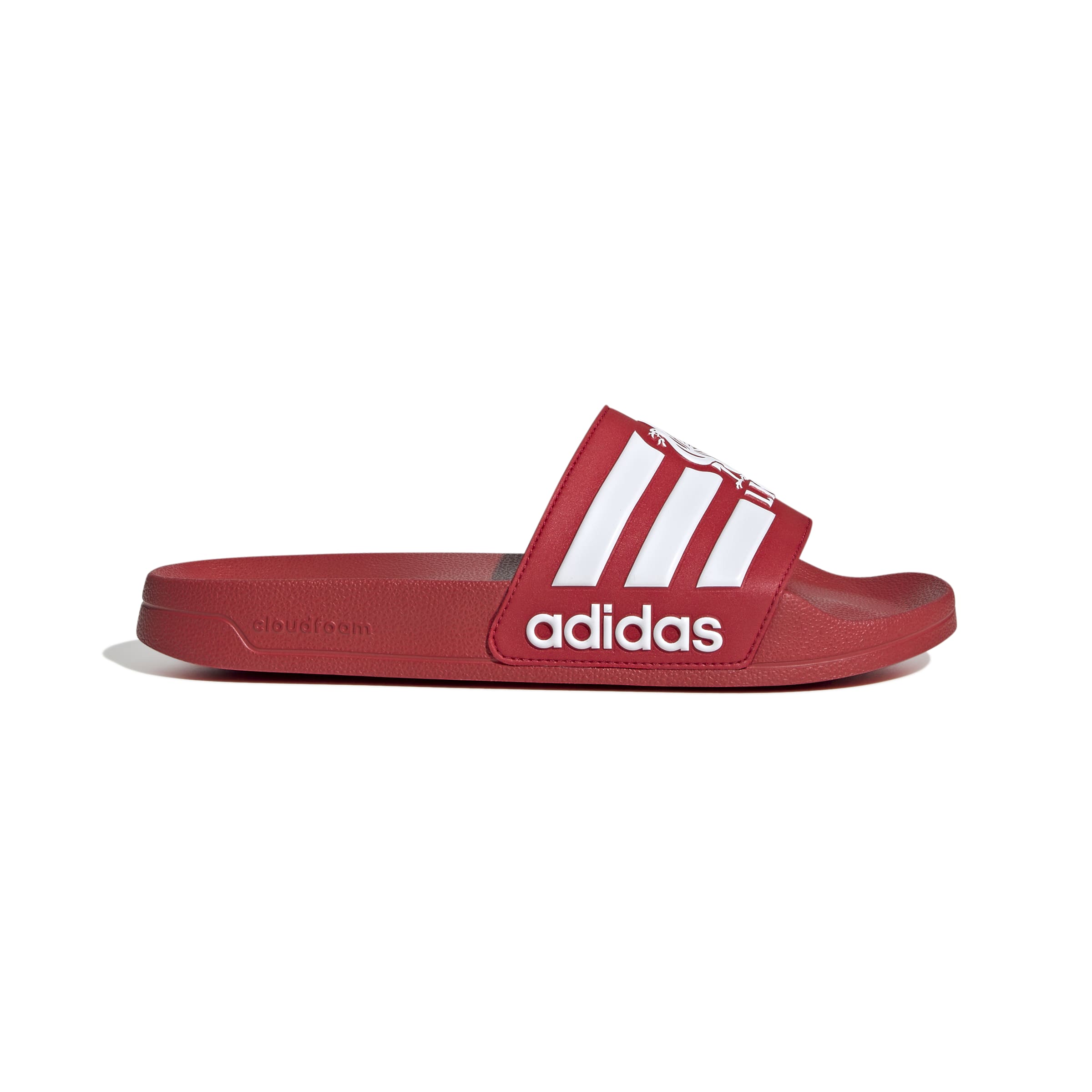 Chaussons Adidas Adilette bleu/blanc — UK 10 (taille 44,5)
