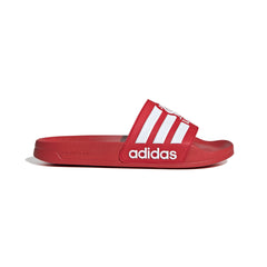 Chaussons Adidas Adilette bleu/blanc — UK 10 (taille 44,5)