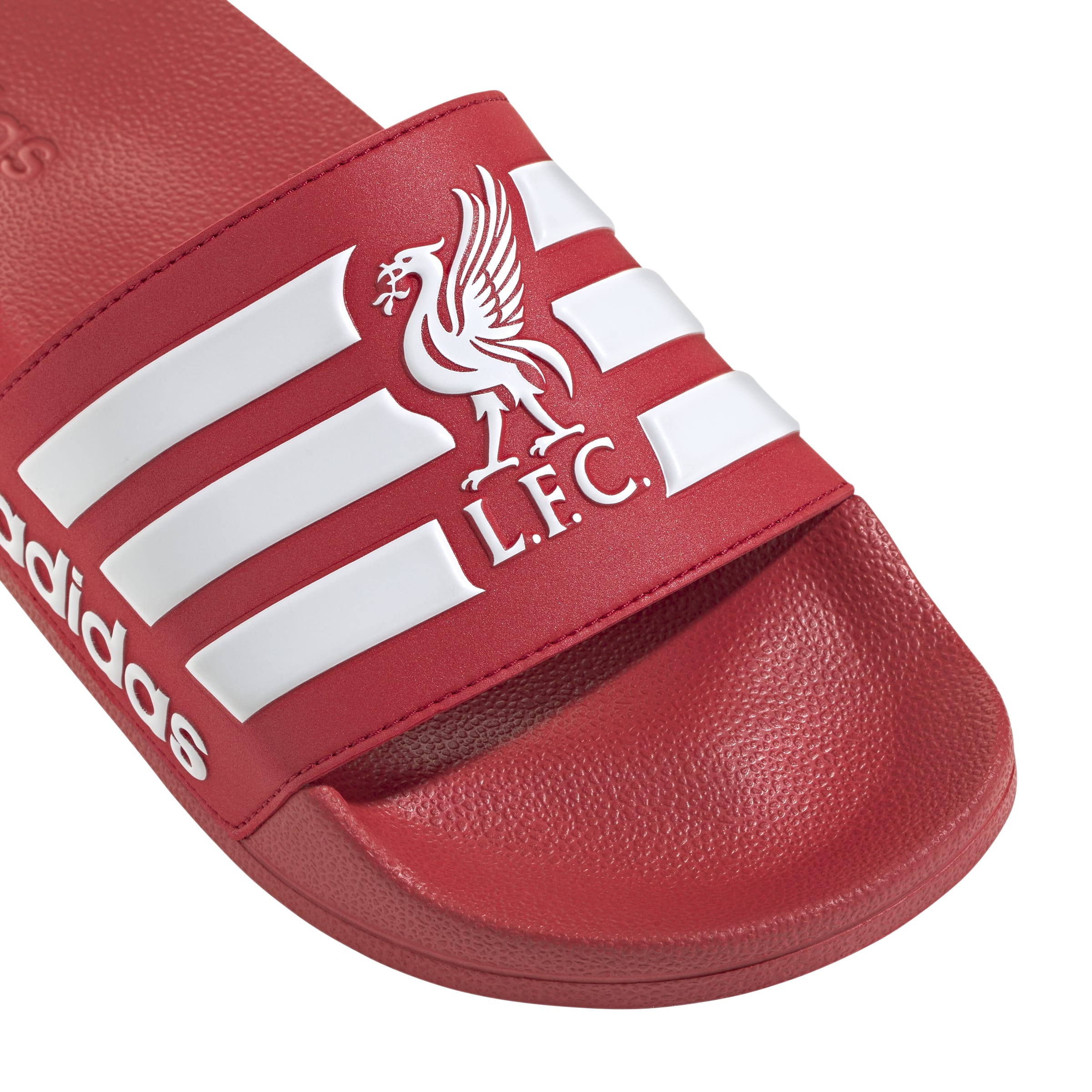 Liverpool Adidas slippers Adilette rood/wit