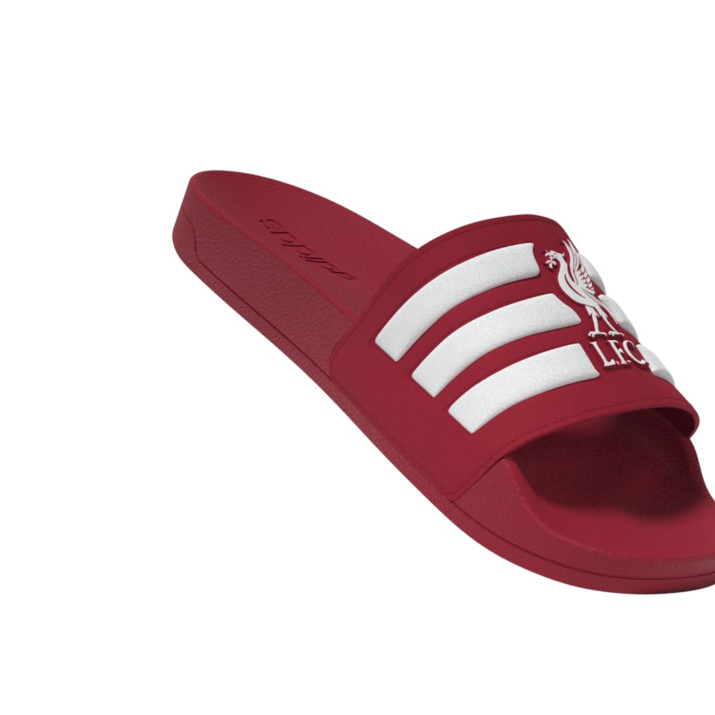 Liverpool Adidas slippers Adilette rood/wit