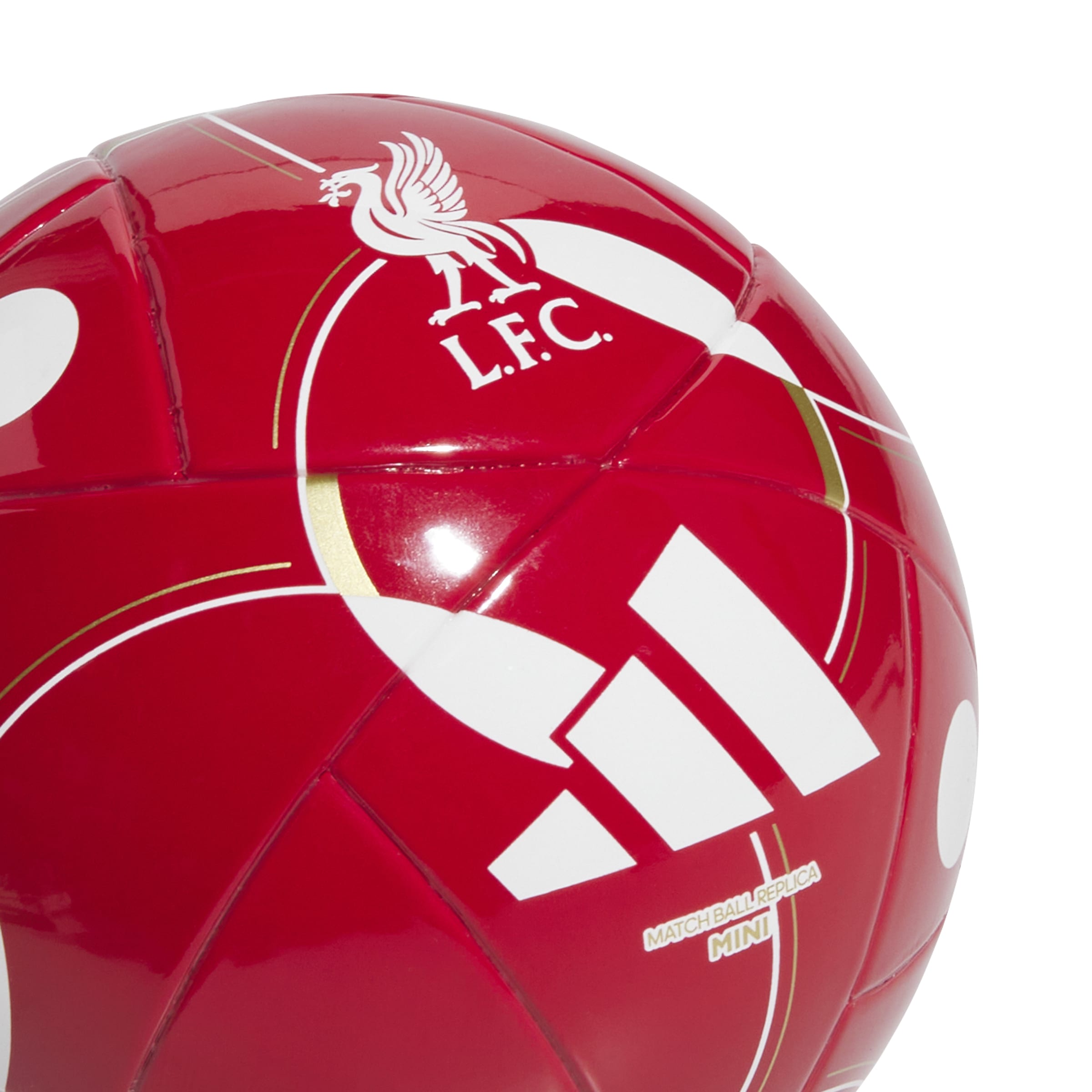 Liverpool bal Adidas Club home maat 1 (Mini) rood