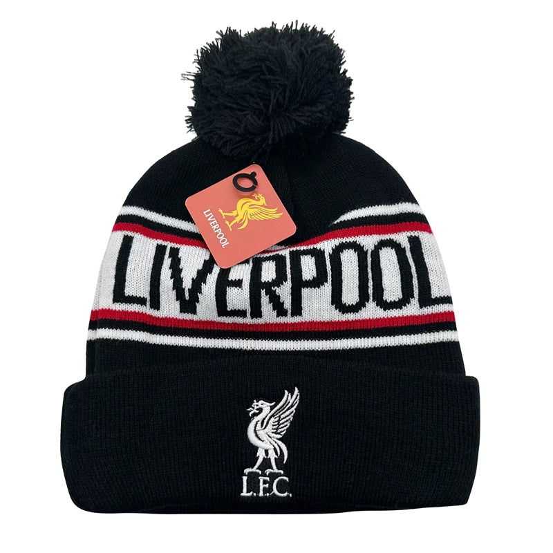 Liverpool muts pompon TX zwart