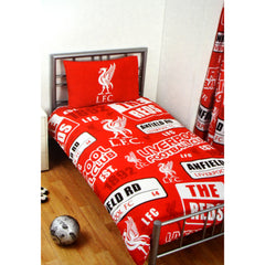 Liverpool duvet cover Pulse 1 person reversible