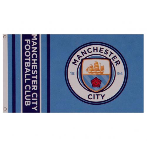 Manchester City flag ST 90 x 150 cm