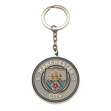 Manchester City sleutelhanger logo