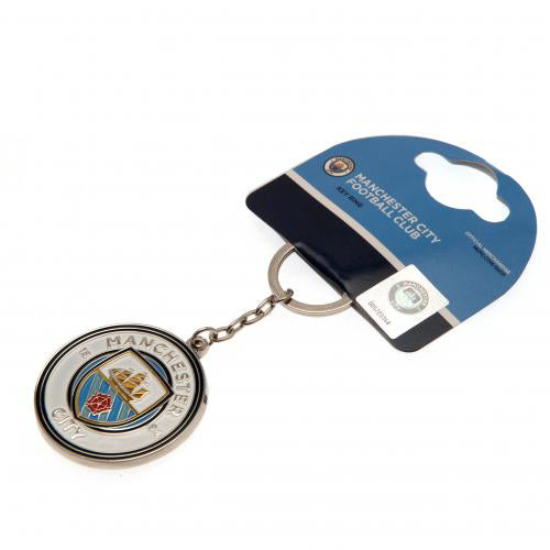 Manchester City sleutelhanger logo
