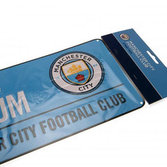 Assiette Manchester City bleue 40 x 18 cm