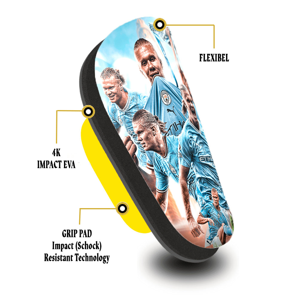 Haaland Flexibele scheenbeschermers Manchester City
