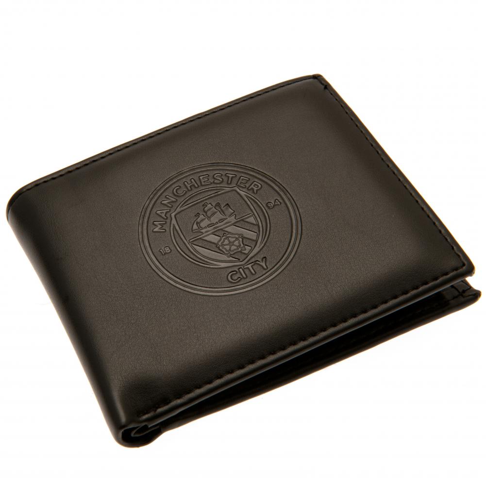 Manchester City wallet leather small logo