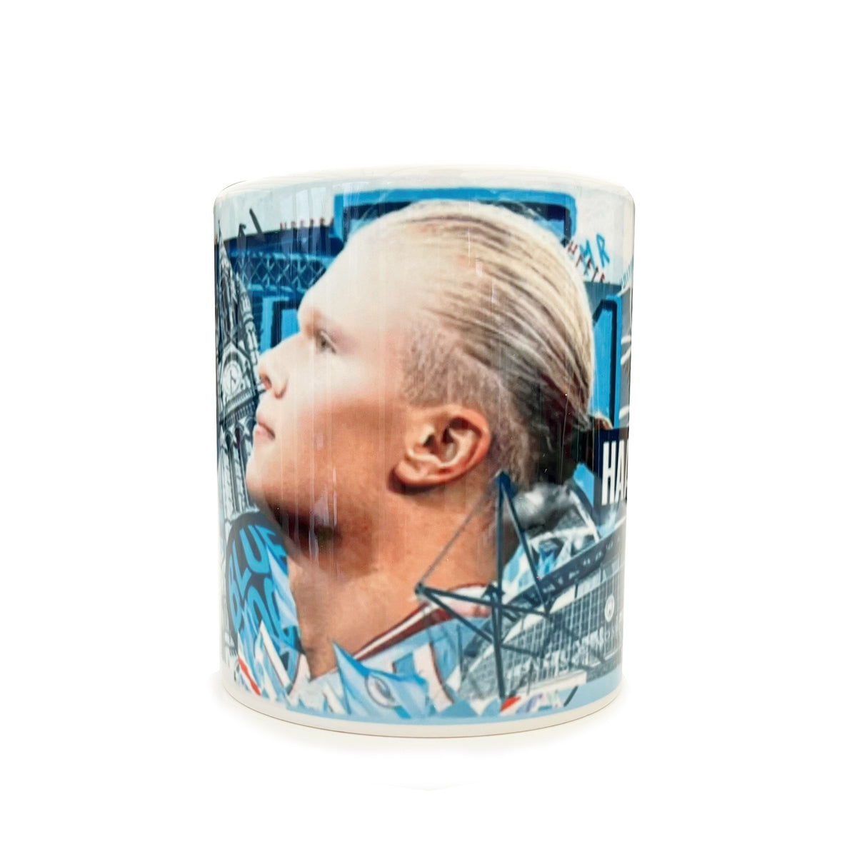 Tasse Manchester City Haaland bleu