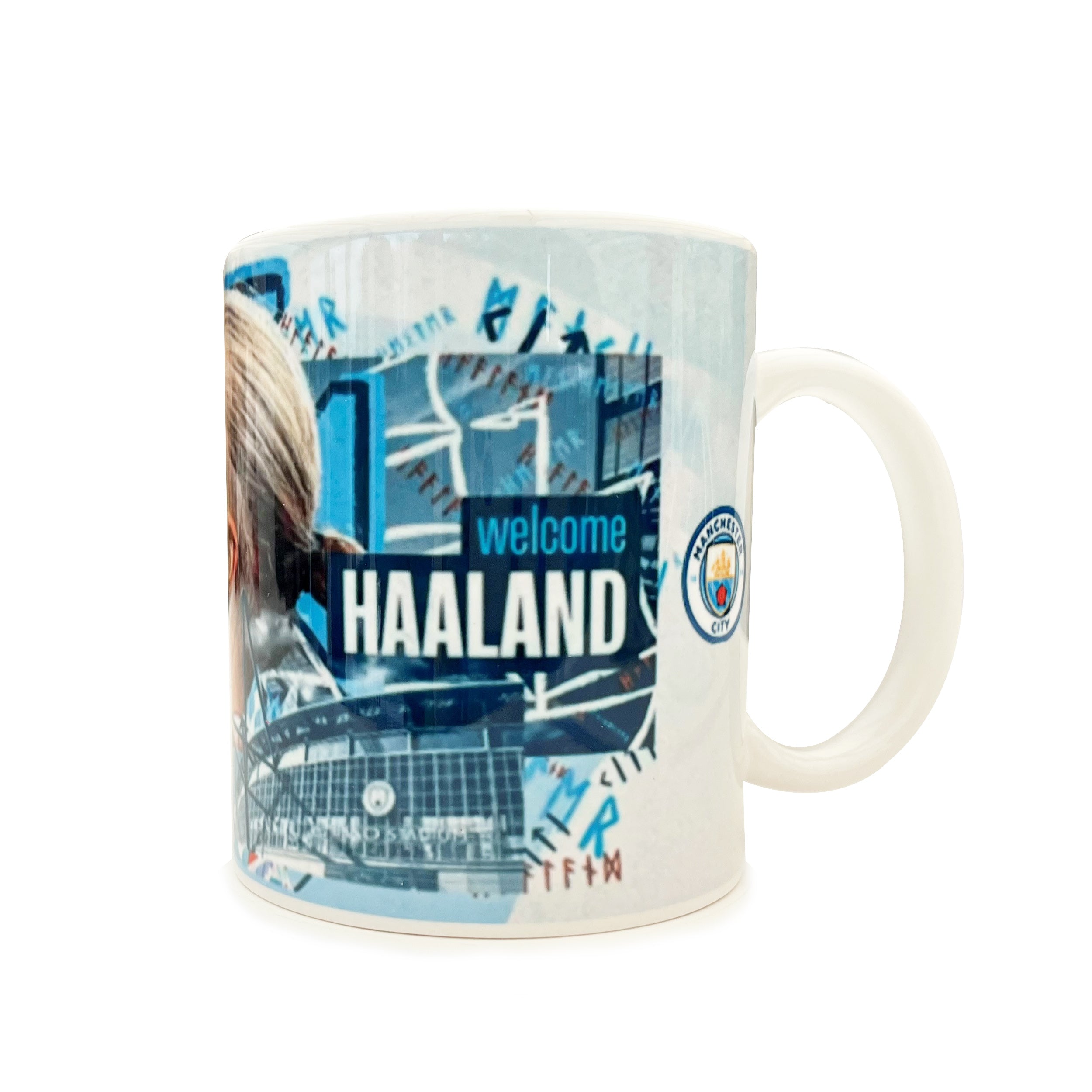 Tasse Manchester City Haaland bleu