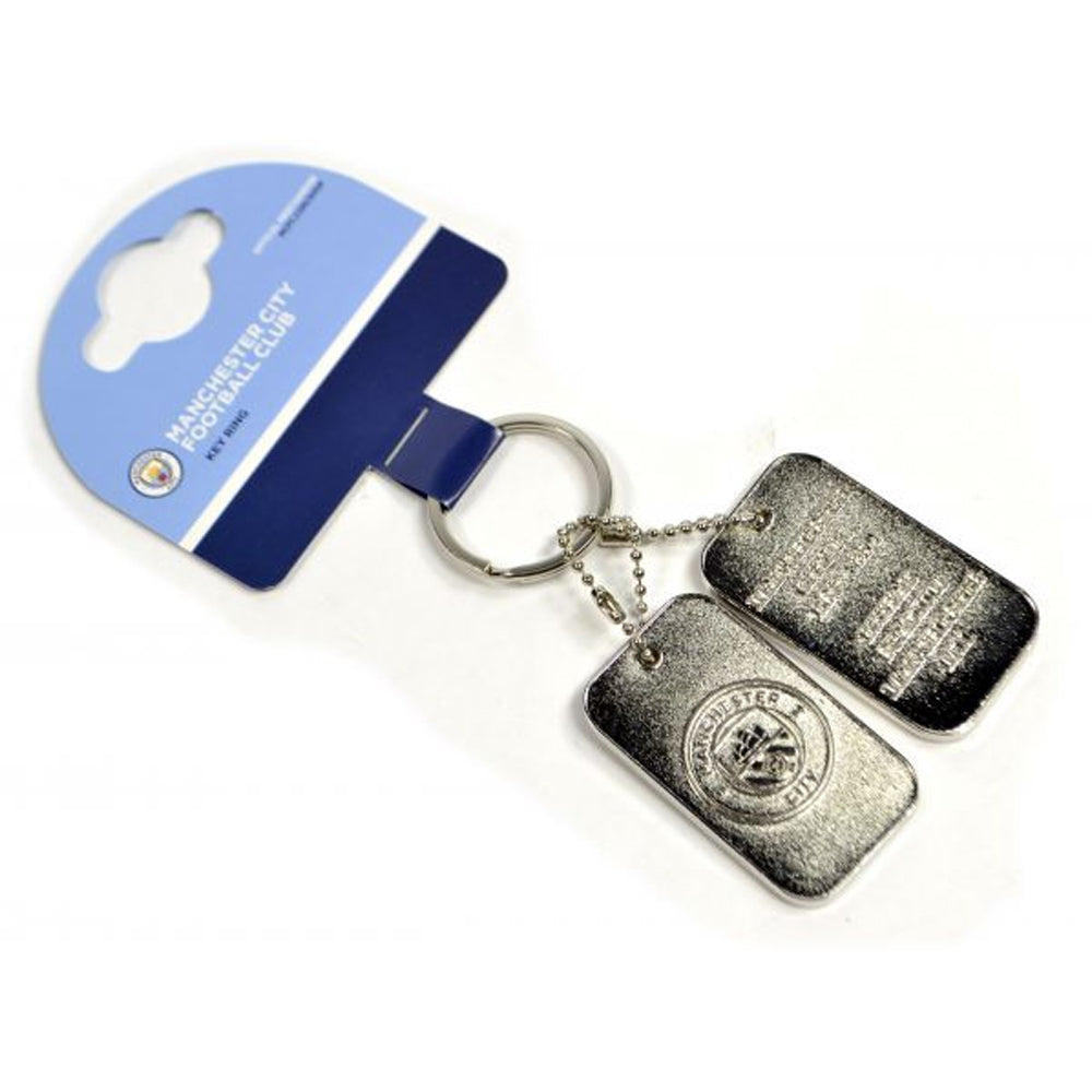 Manchester City sleutelhanger dog tags