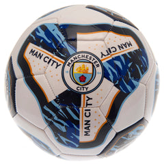 Manchester City ball signatures SIG blue