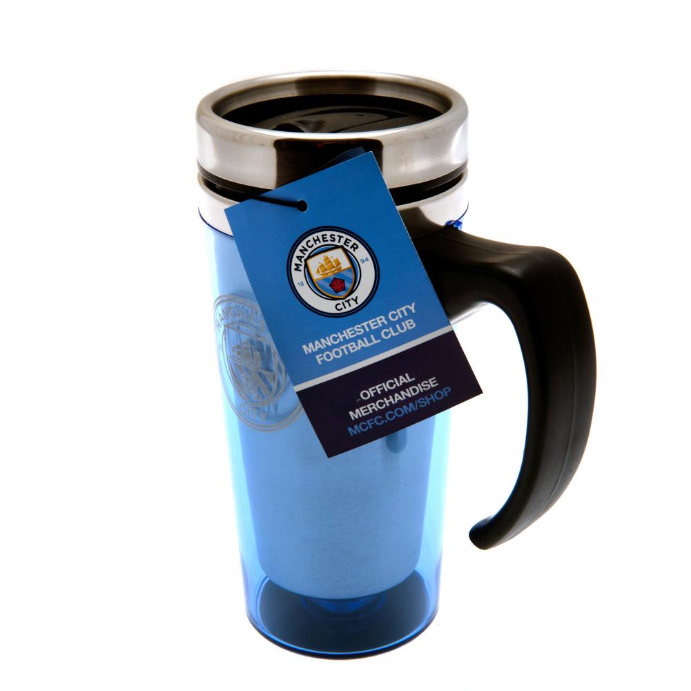 Tasse de voyage Manchester City 450 ml bleu