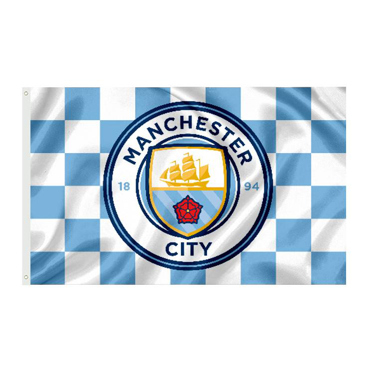 Drapeau Manchester City BL 90 x 150 cm