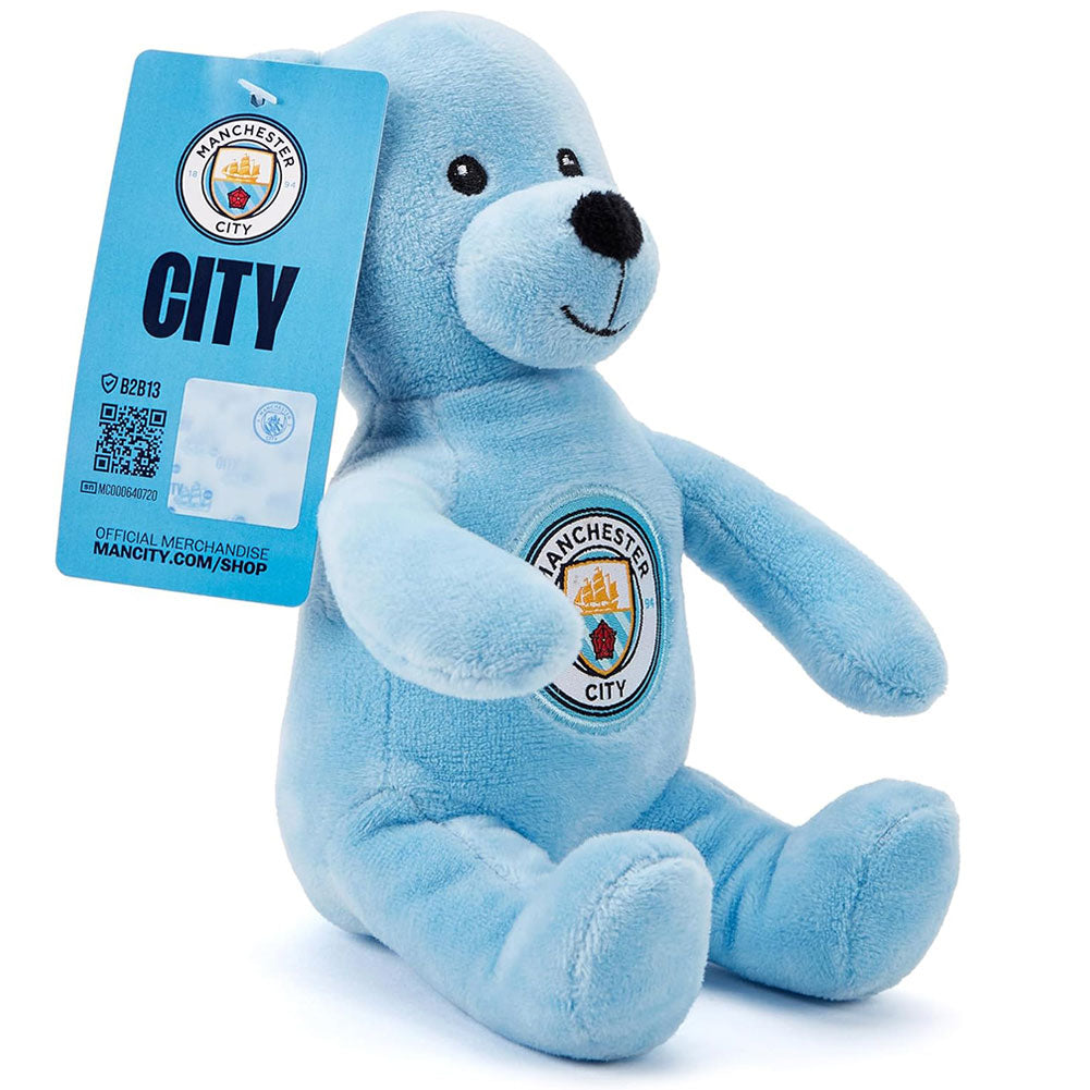 Manchester City beer 20 cm ZT blauw