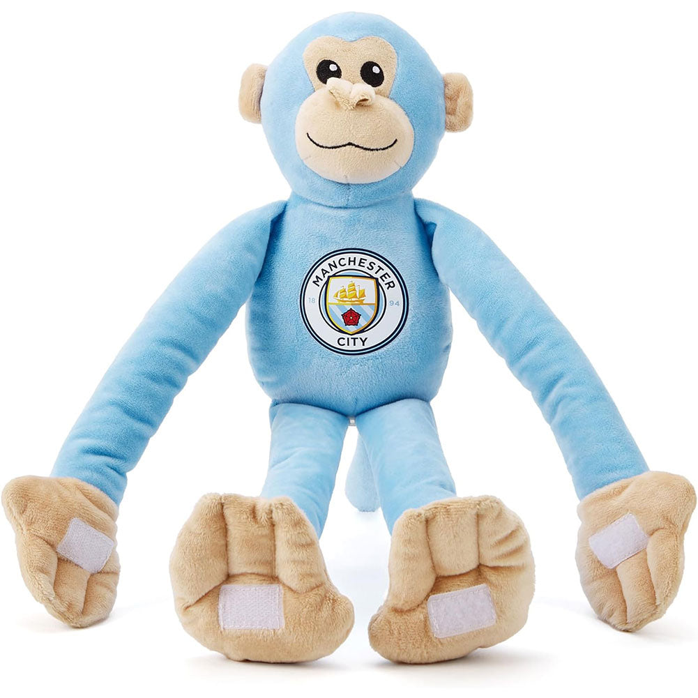 Manchester City Hanging monkey 44 cm blauw