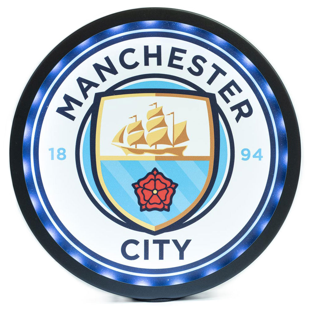 Manchester City LED logo lighting 40 cm