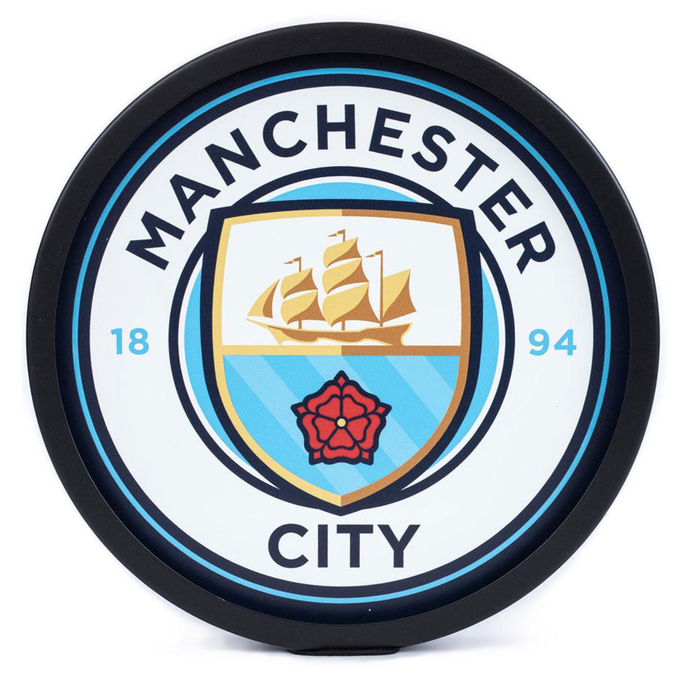 Manchester City LED logo lighting 40 cm