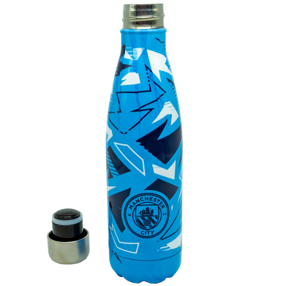 Manchester City thermosfles 500 ml blauw