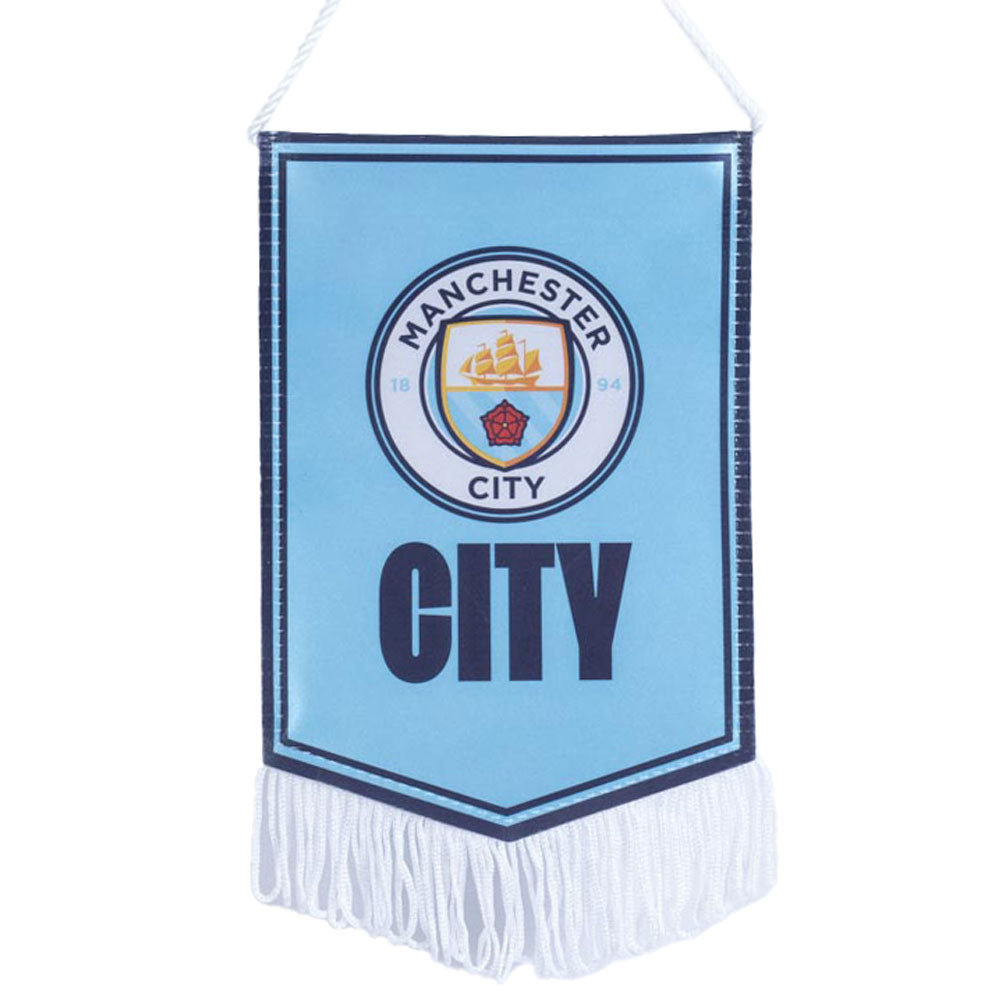 Manchester City wimpel VH 11 x 16 cm