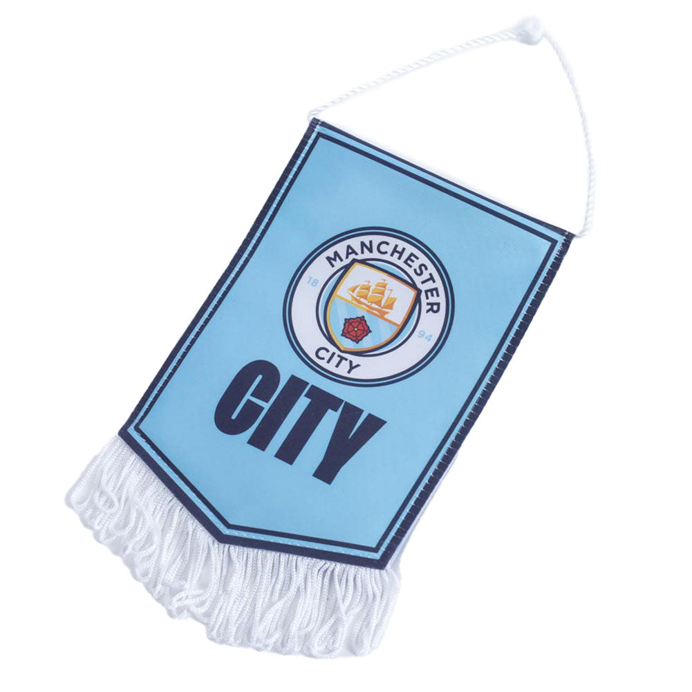 Manchester City wimpel VH 11 x 16 cm