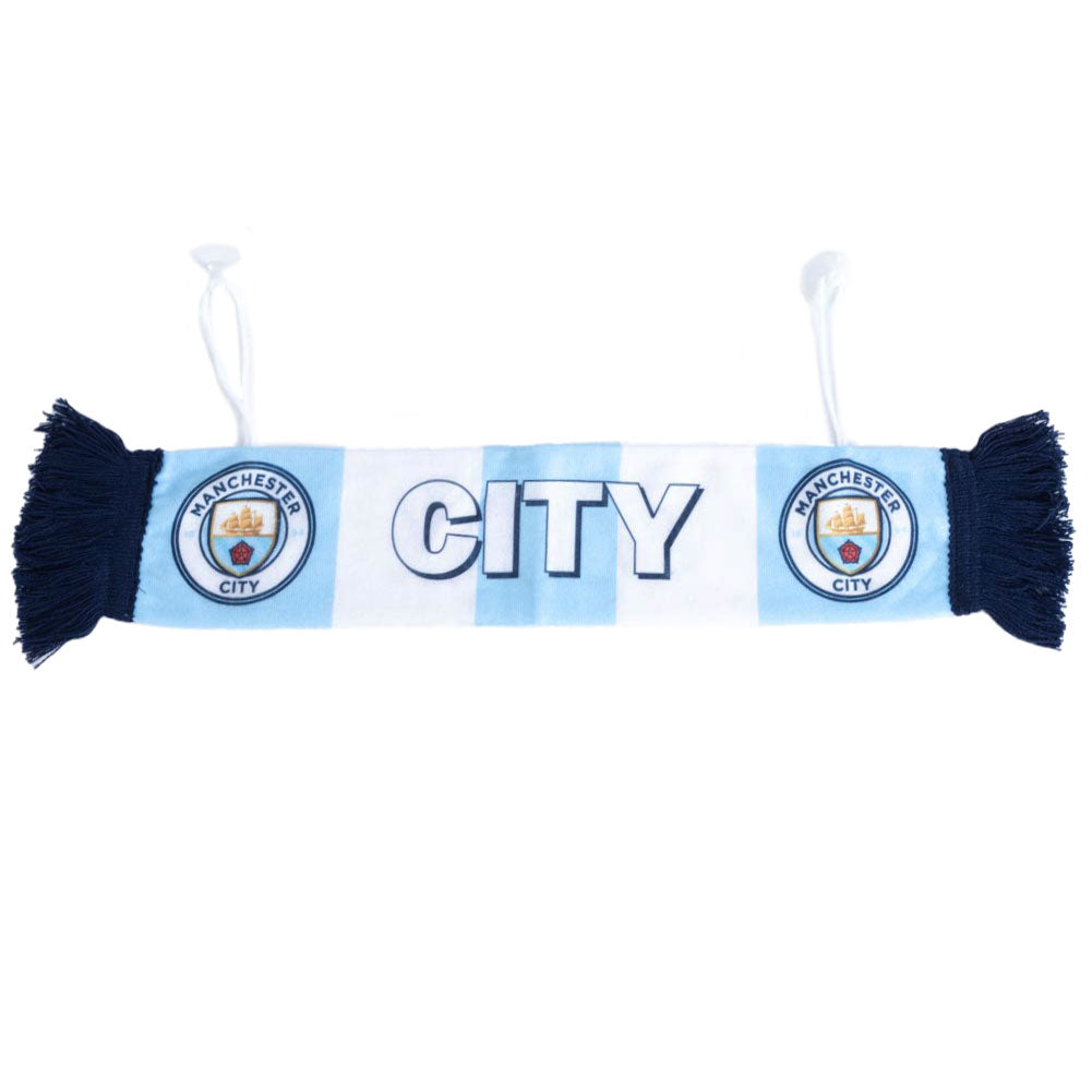 Manchester City mini auto sjaal BL wit/blauw
