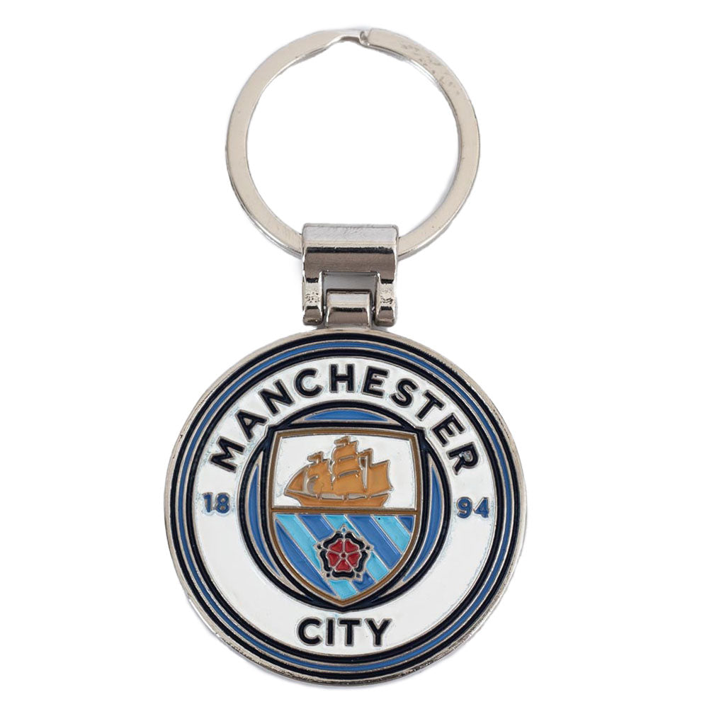 Manchester City sleutelhanger logo Limited