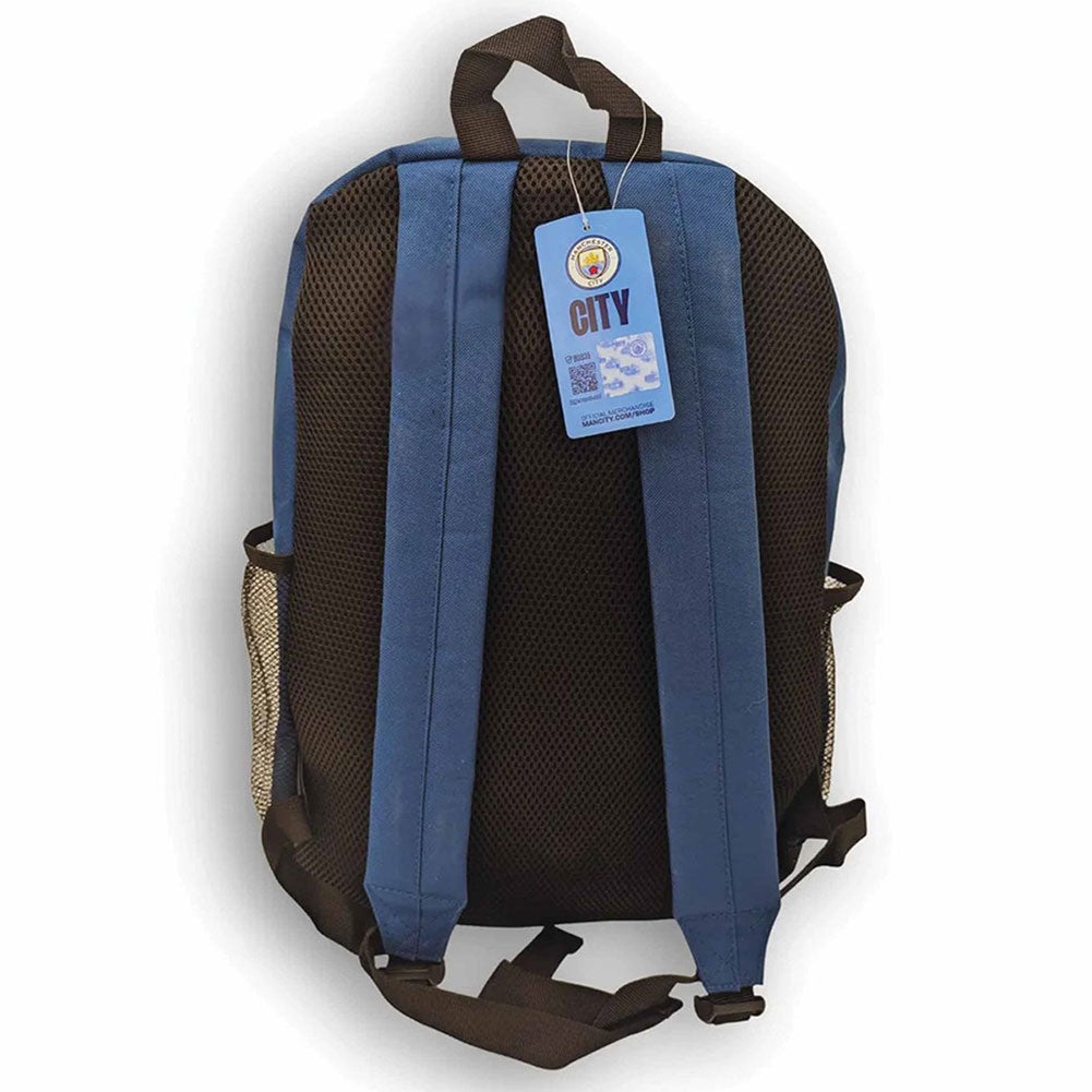 Manchester City rugzak BU 46 cm blauw
