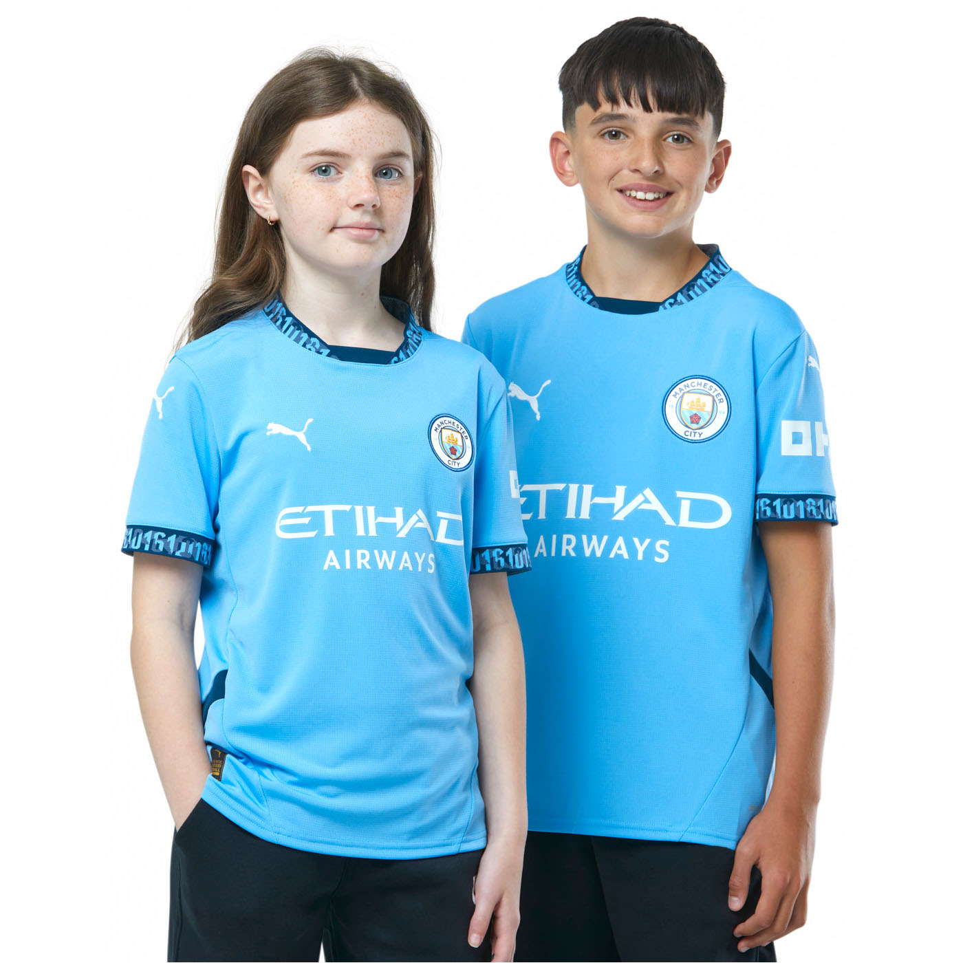 Manchester City home shirt Puma blauw