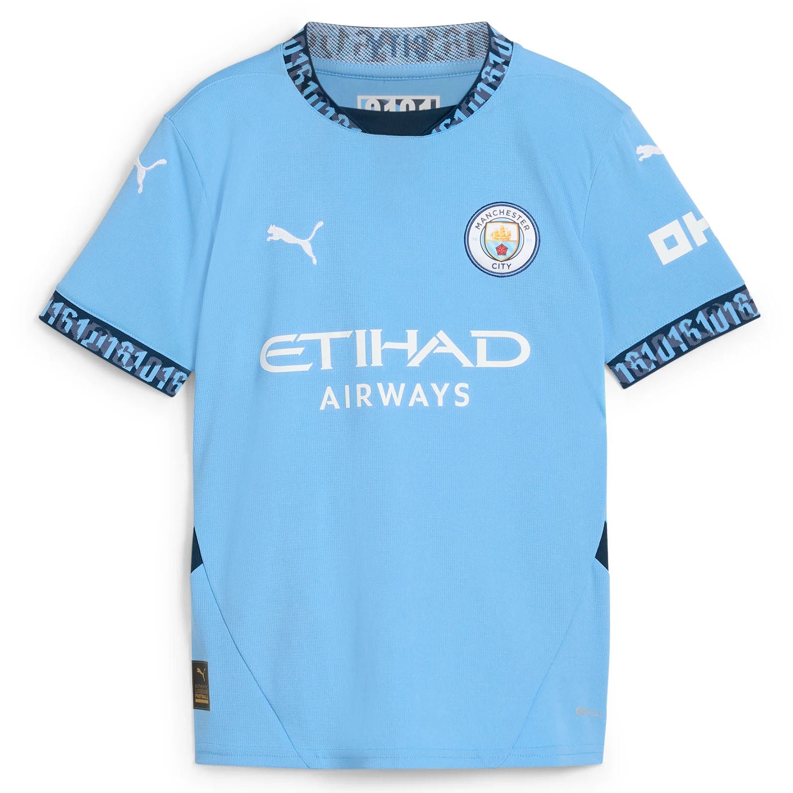 Manchester City home shirt Puma blauw