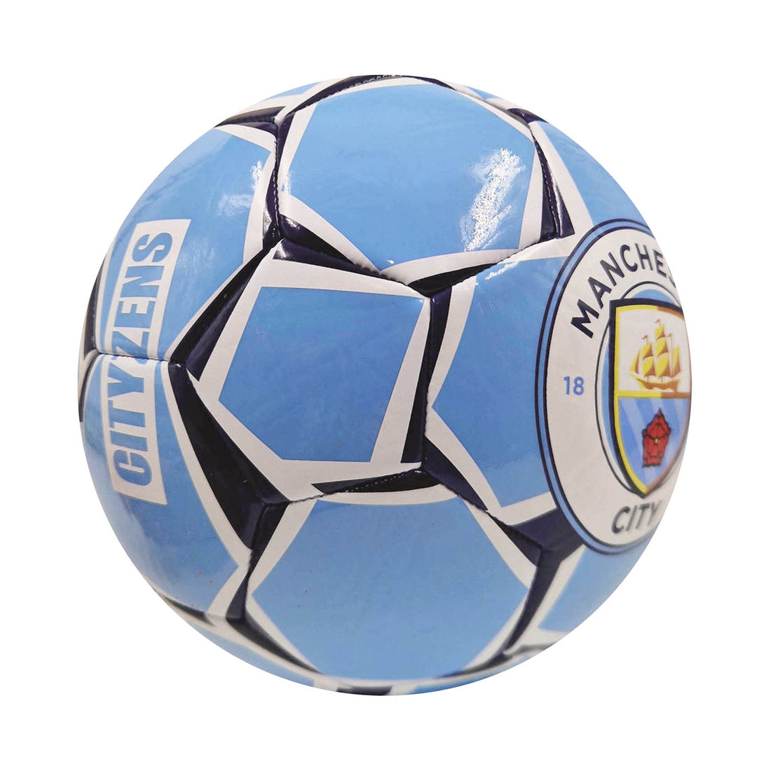 Manchester City bal OT blauw