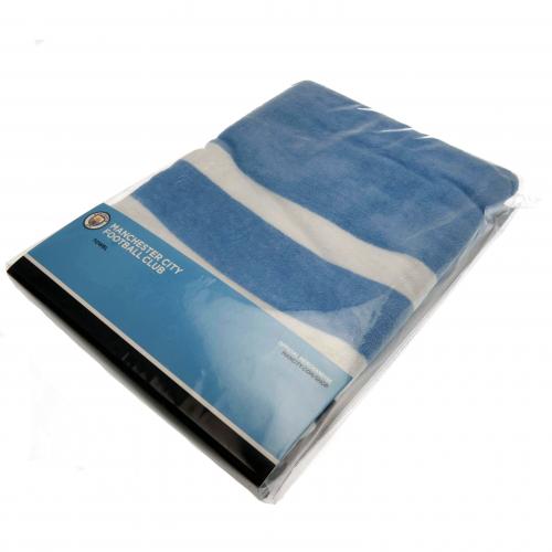 Manchester City handdoek PS blauw 70 x 140 cm