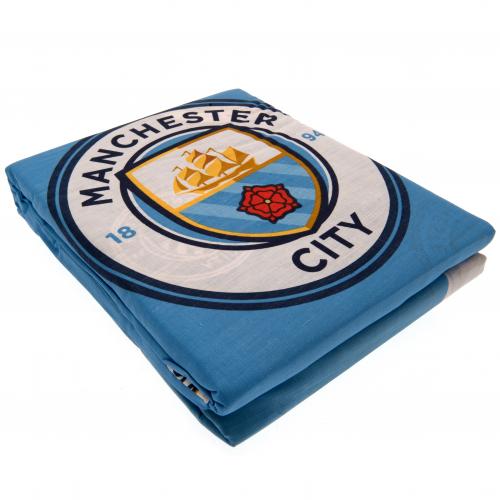 Manchester City dekbedovertrek 1 persoons reversible