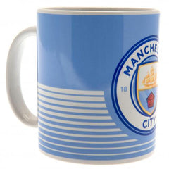 Manchester City mok line blauw