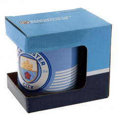 Manchester City mok line blauw