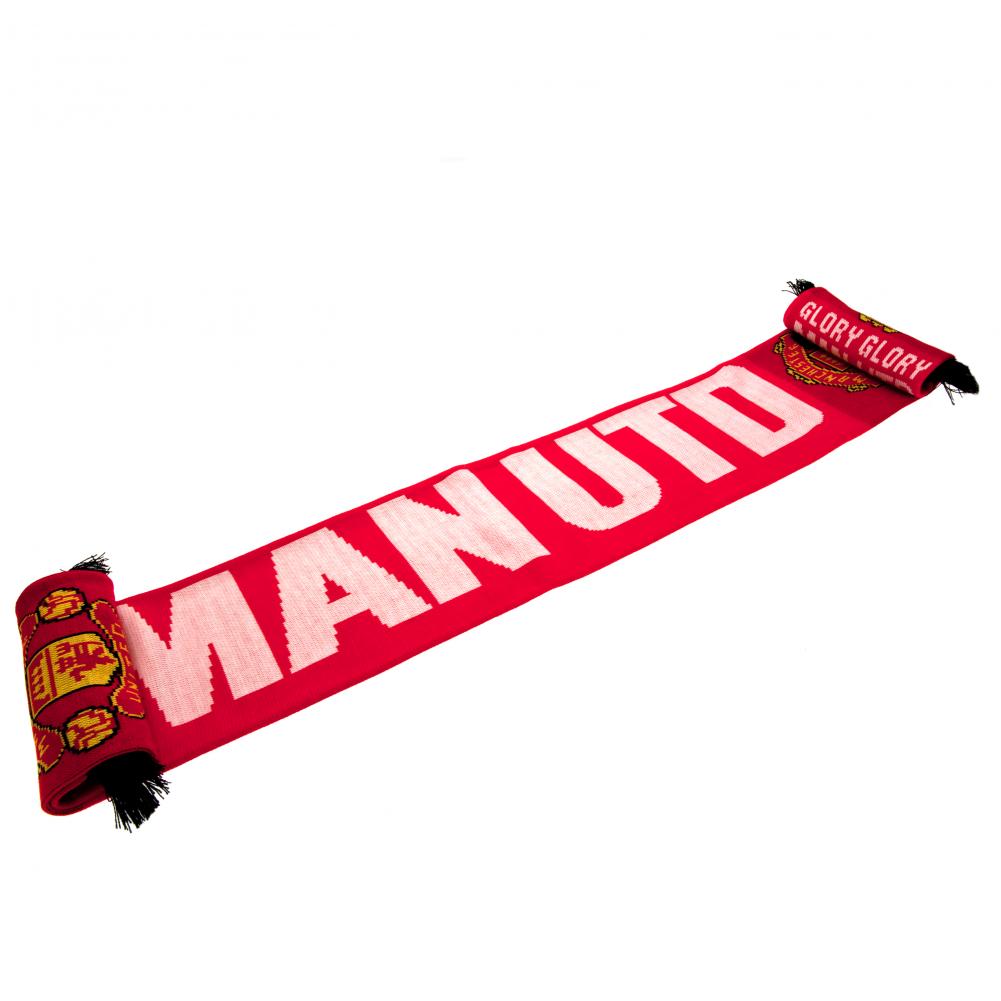 Manchester United affiche « Glory Glory » rouge