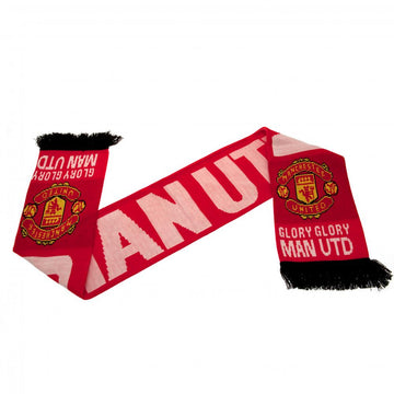 Manchester United affiche « Glory Glory » rouge