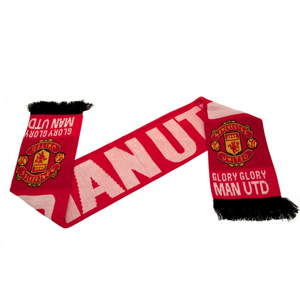 Manchester United sjaal 'Glory Glory' rood