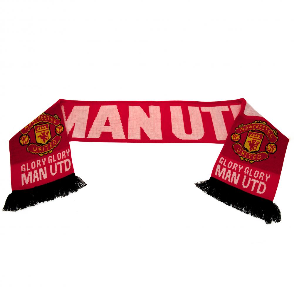 Manchester United affiche « Glory Glory » rouge