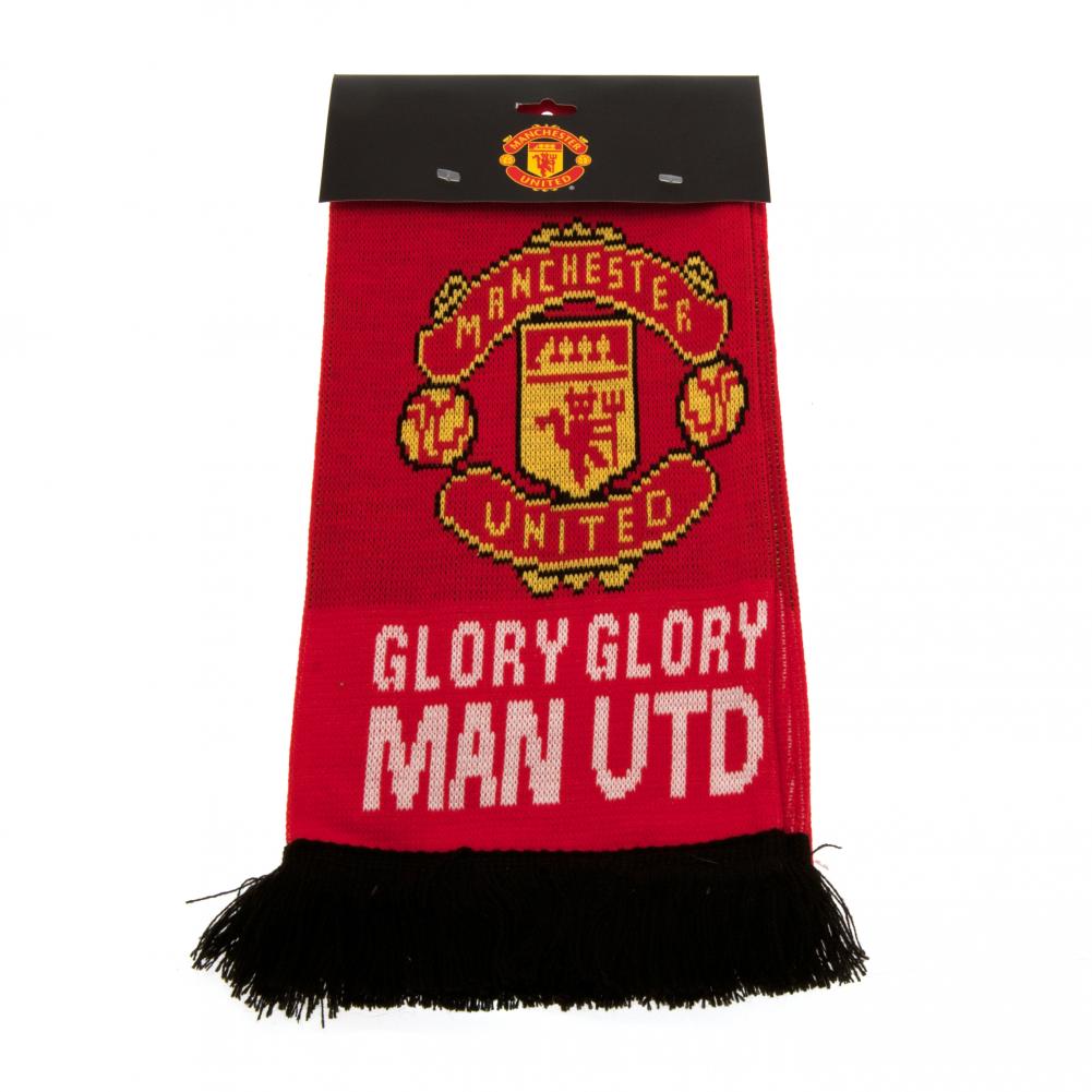 Manchester United sjaal 'Glory Glory' rood