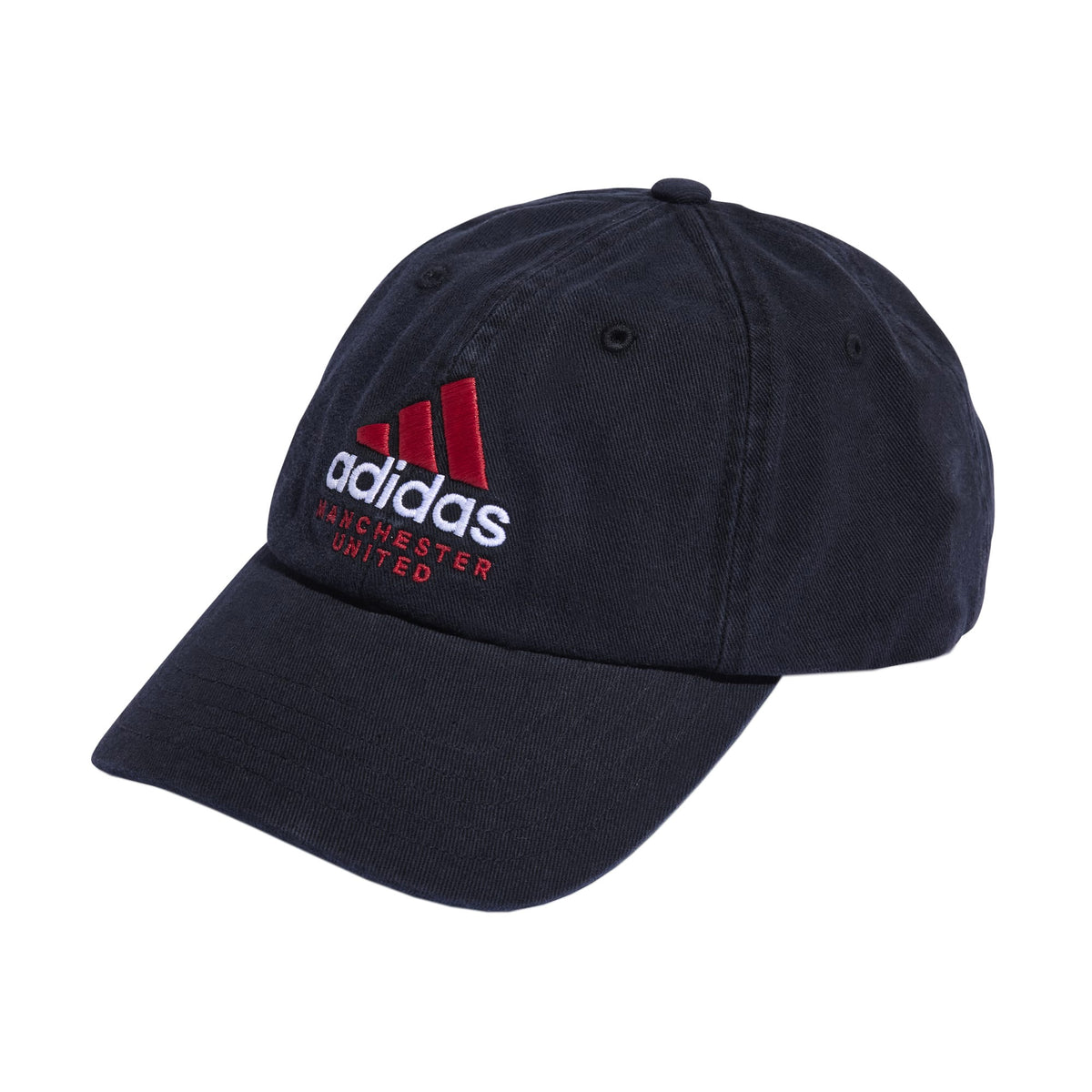 Manchester United pet Adidas zwart/rood