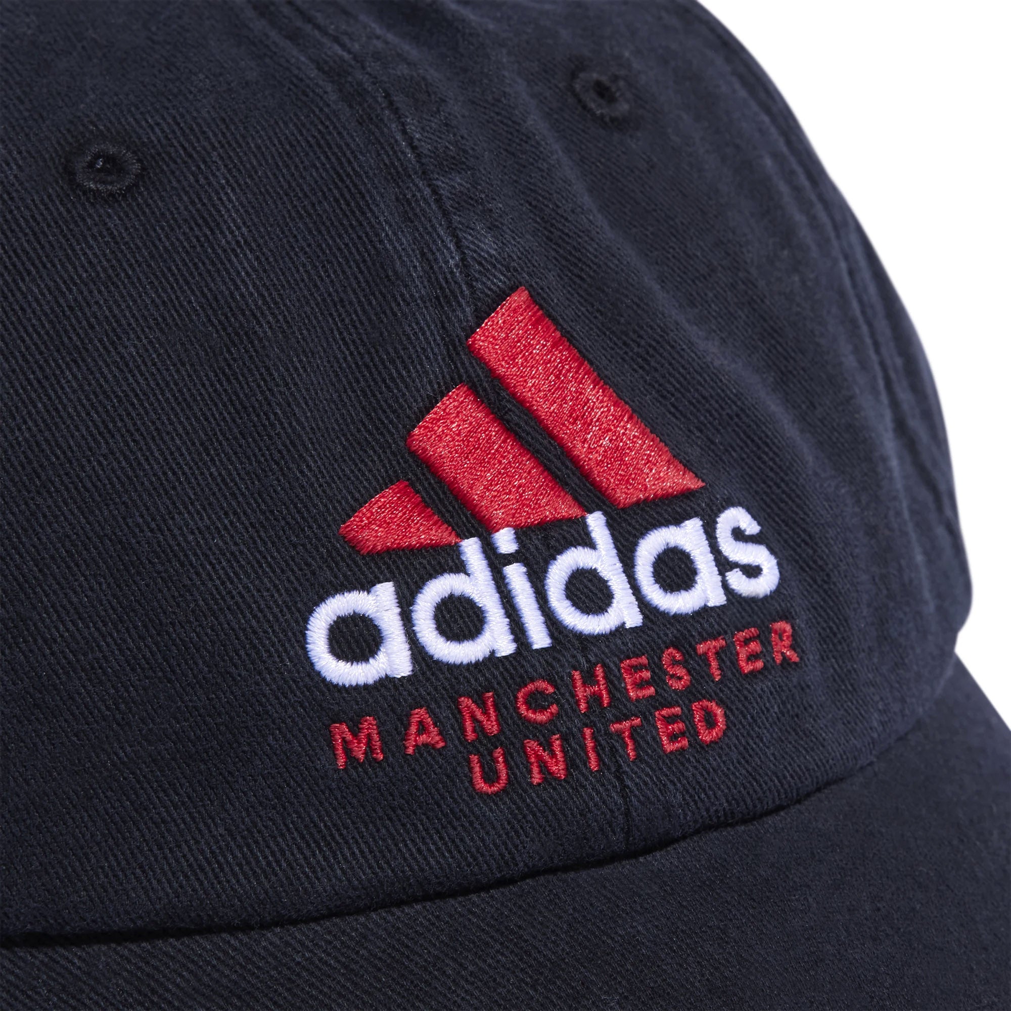 Casquette Manchester United Adidas noir/rouge