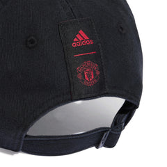 Casquette Manchester United Adidas noir/rouge