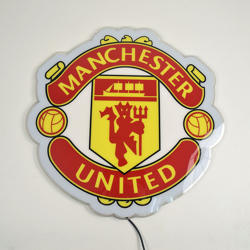 Manchester United led-logo verlichting 43 cm