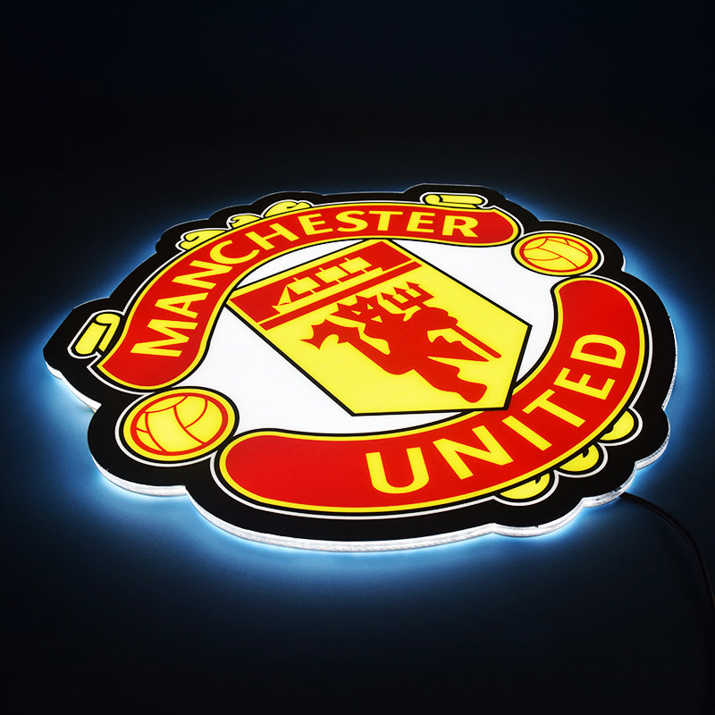 Manchester United LED logo lighting 43 cm