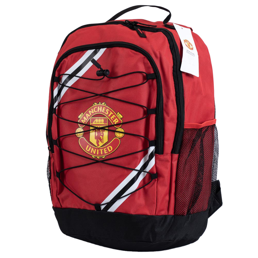 Manchester United rugzak Stripe 46 cm rood