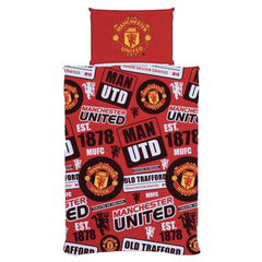 Manchester United dekbedovertrek Patch 1 persoons