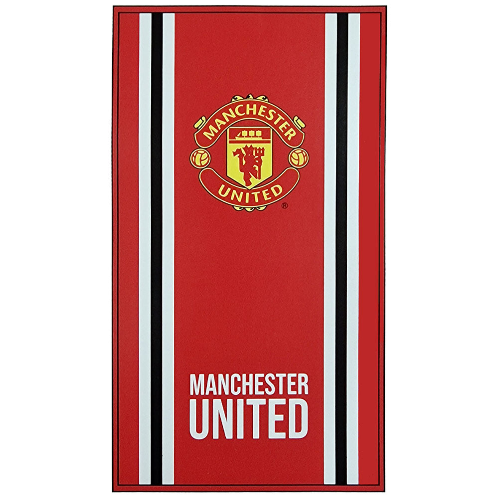 Manchester United handdoek ST rood 70 x 140 cm